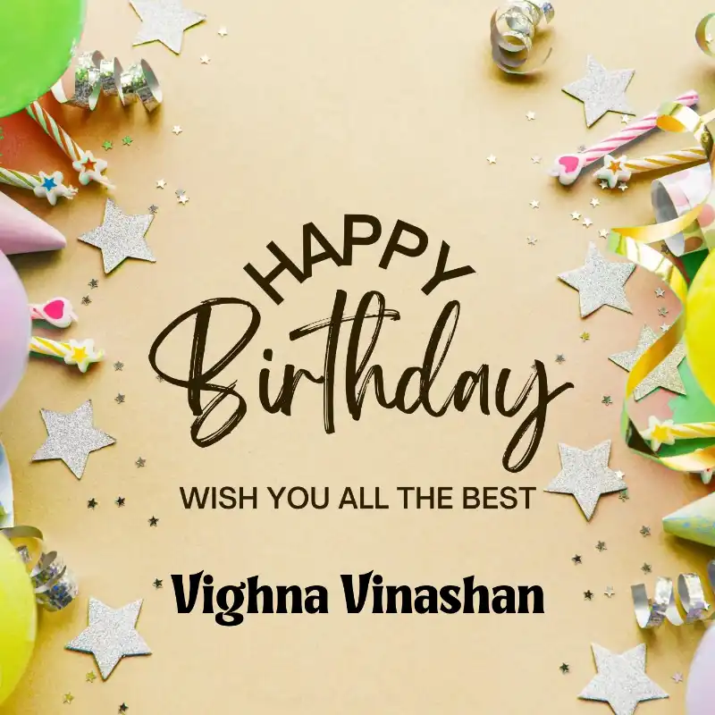Happy Birthday Vighna Vinashan Best Greetings Card